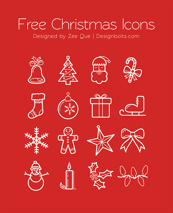 Beautiful Free Christmas Icons